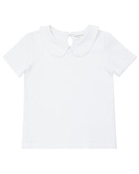 Minnow Peter Pan Collar Shirt 6 - 9 M White