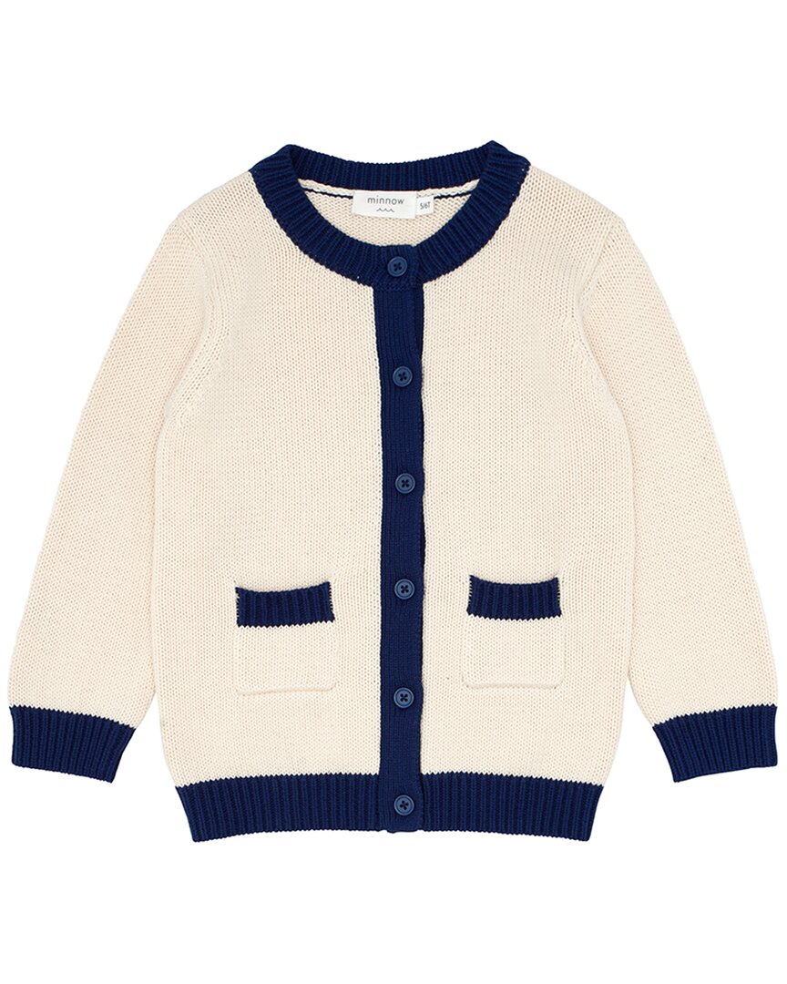 Minnow Cardigan White