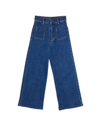Pepa London Pepa London Soft Denim Wide Leg Trouser