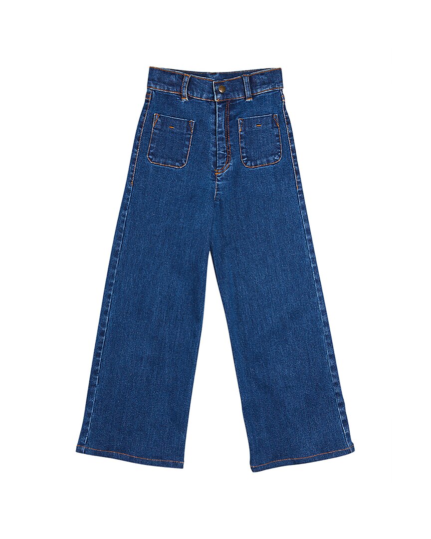 Pepa London Pepa London Soft Denim Wide Leg Trouser