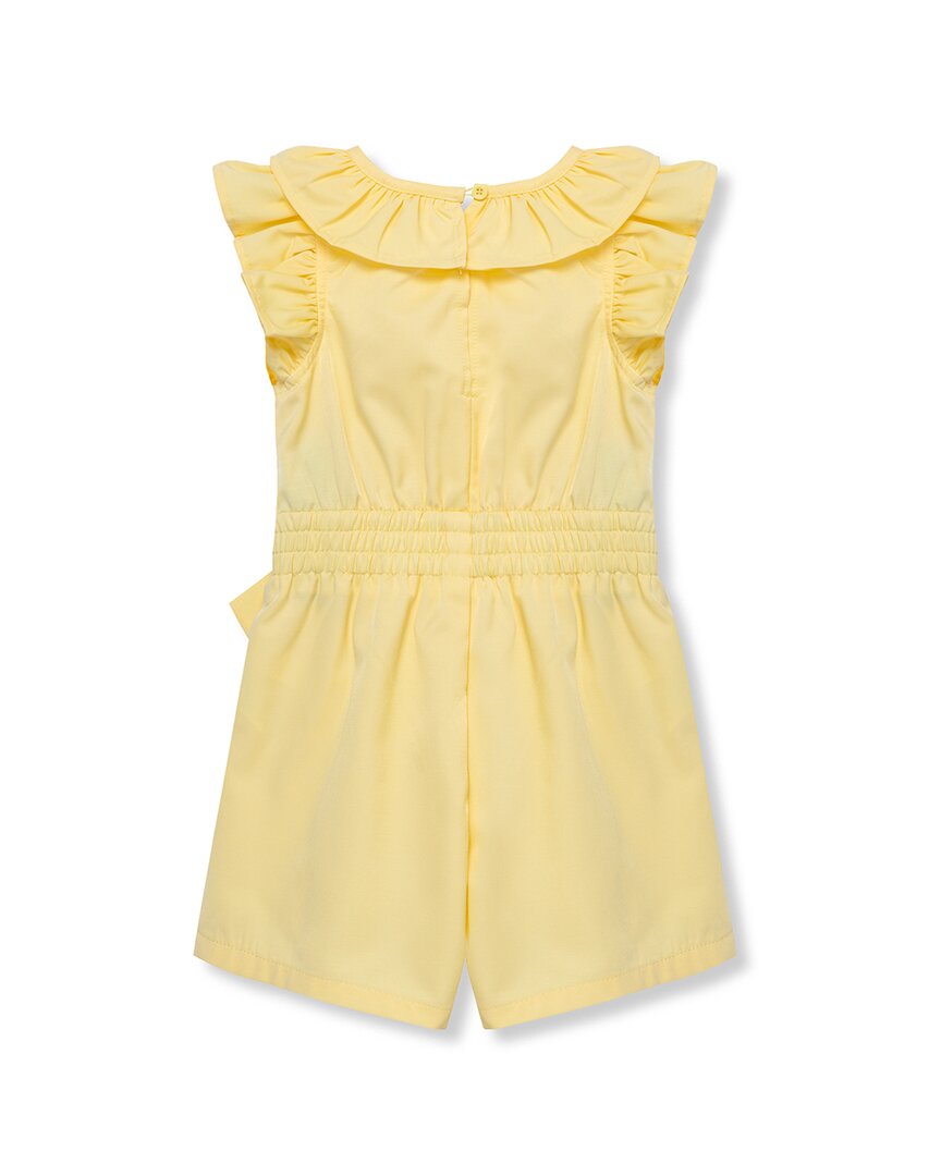 Habitual Twill Mock Wrap Romper