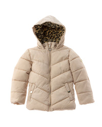 Kensie Girl Quilted Puffer Jacket Yellow