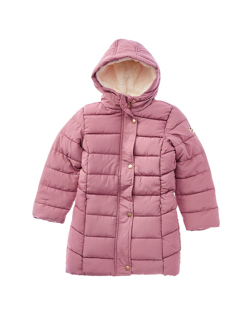 Kensie Girl Quilted Coat Pink 2T