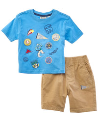 Scotch & Soda 2Pc T-Shirt & Short Set