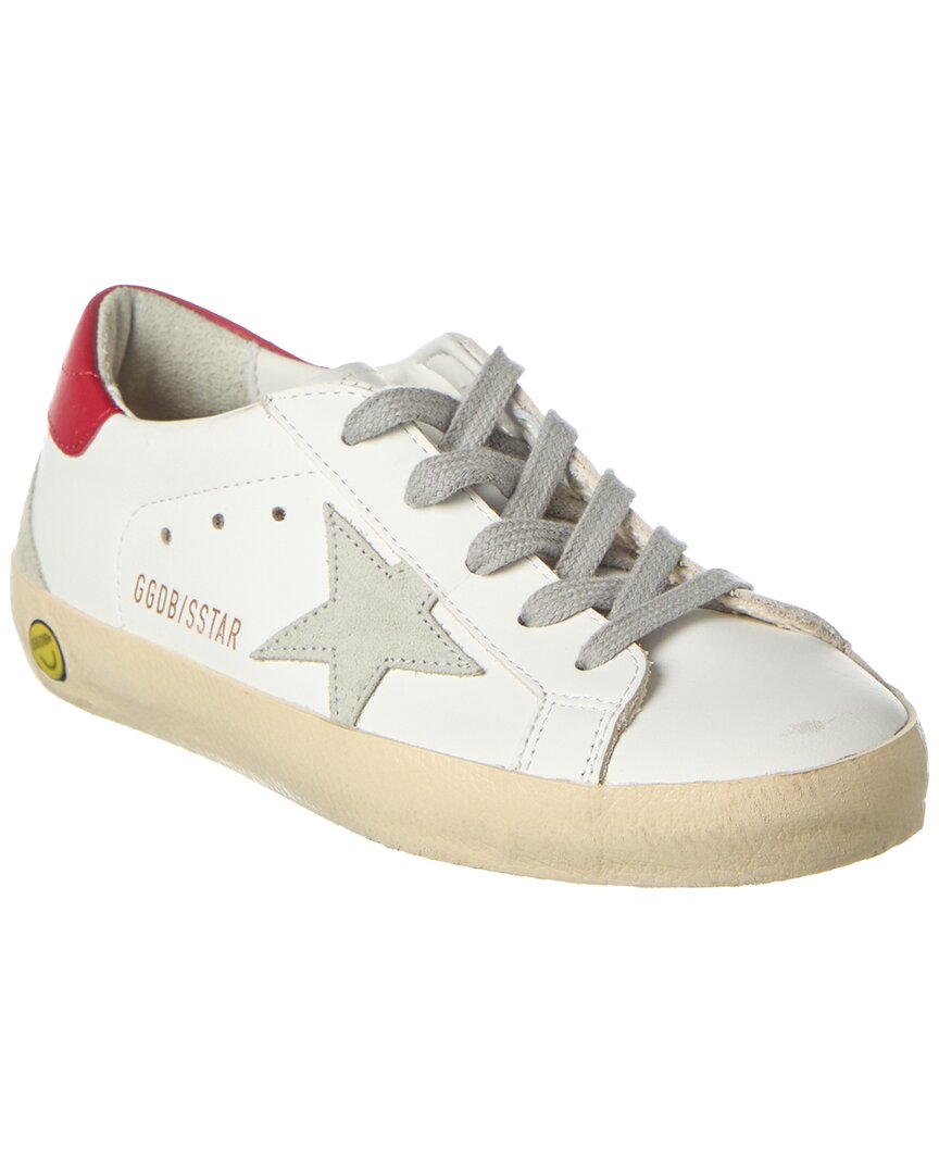Golden Goose Superstar Leather & Suede Sneaker White