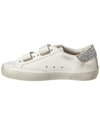Golden Goose Old School Leather & Glitter Sneaker