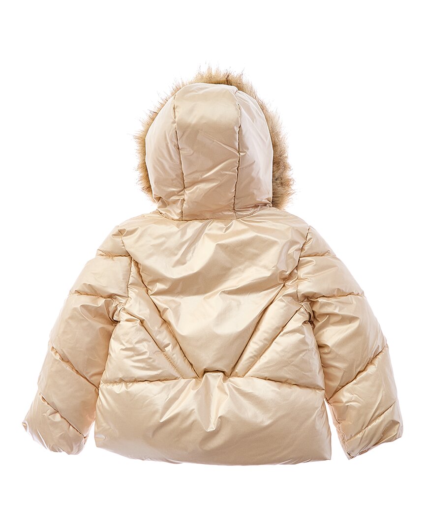 Sam Edelman Metallic Sunbeam Quilt Puffer Jacket