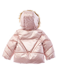 Sam Edelman Metallic Sunbeam Quilt Puffer Jacket
