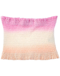 Vintage Havana Dip Dye Linen-Blend Top