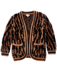 Design History Cardigan 4 (Little Girl S) Brown