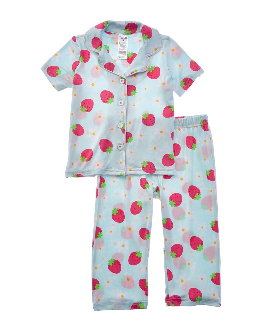 Rene Rofe 2Pc Happy Days Pajama Set 2T Blue