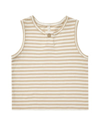 Rylee + Cru Collective Jersey Button Tank