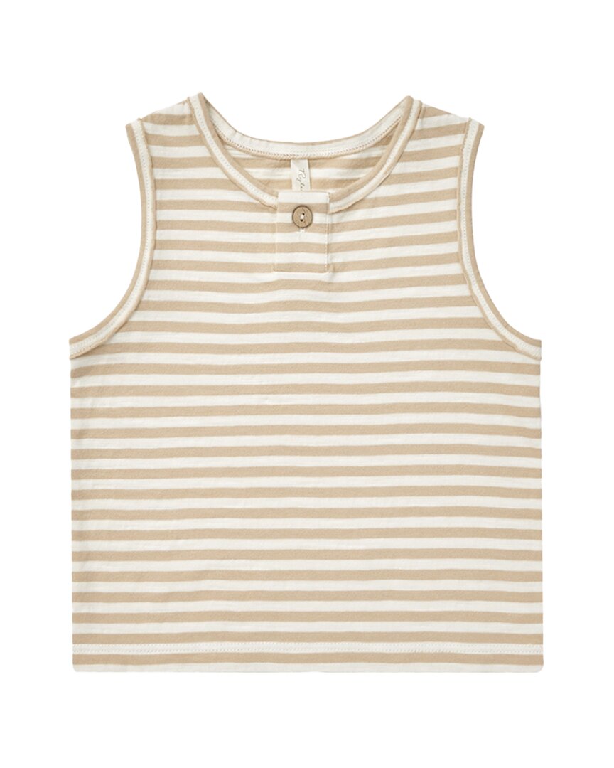 Rylee + Cru Collective Jersey Button Tank