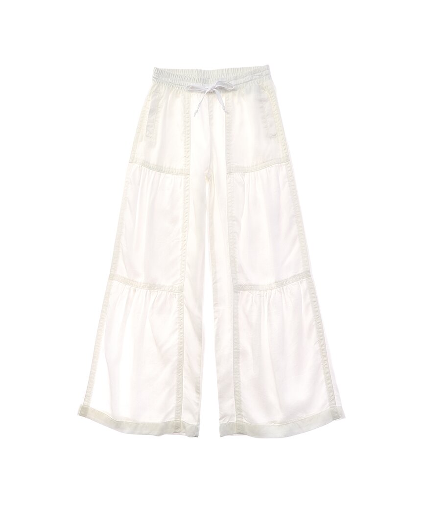 Tractr Tractr Jeans Drawstring Tiered Wide Leg Pull-On Pant