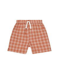 Rylee + Cru Collective Perry Linen-Blend Short
