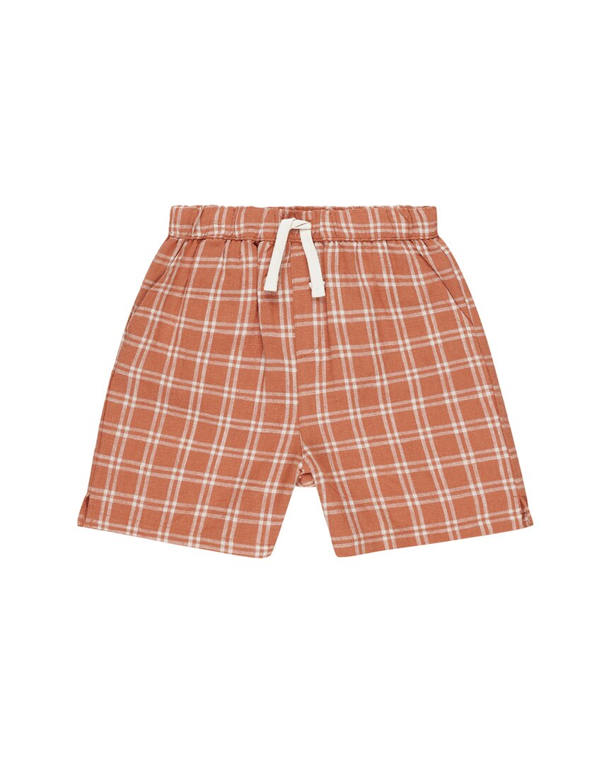 Rylee + Cru Collective Perry Linen-Blend Short