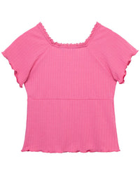 Truce Mock Lace-Up Knit Top