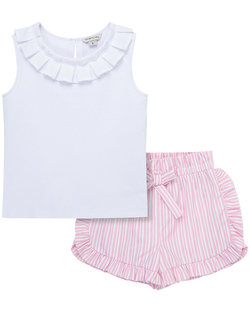 Habitual Ruffle Top & Short Set