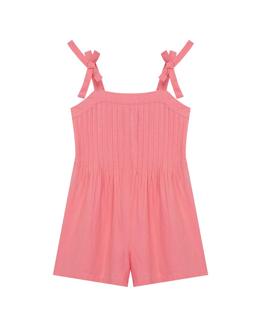 Habitual Halter Wide Leg Linen-Blend Romper