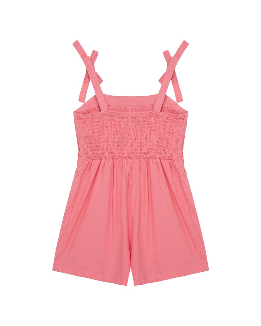 Habitual Halter Wide Leg Linen-Blend Romper