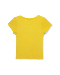 Truce Textured Button Front Top
