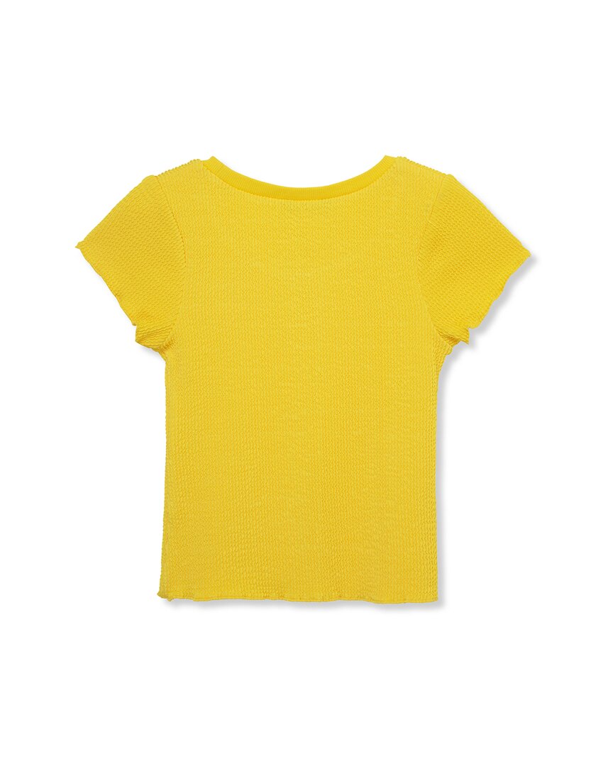 Truce Textured Button Front Top