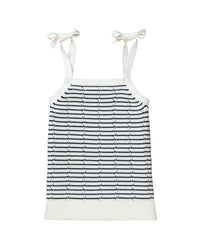 Hope & Henry Pointelle Tank Sweater