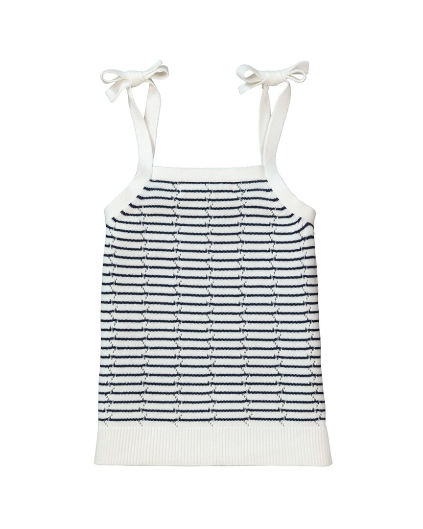 Hope & Henry Pointelle Tank Sweater