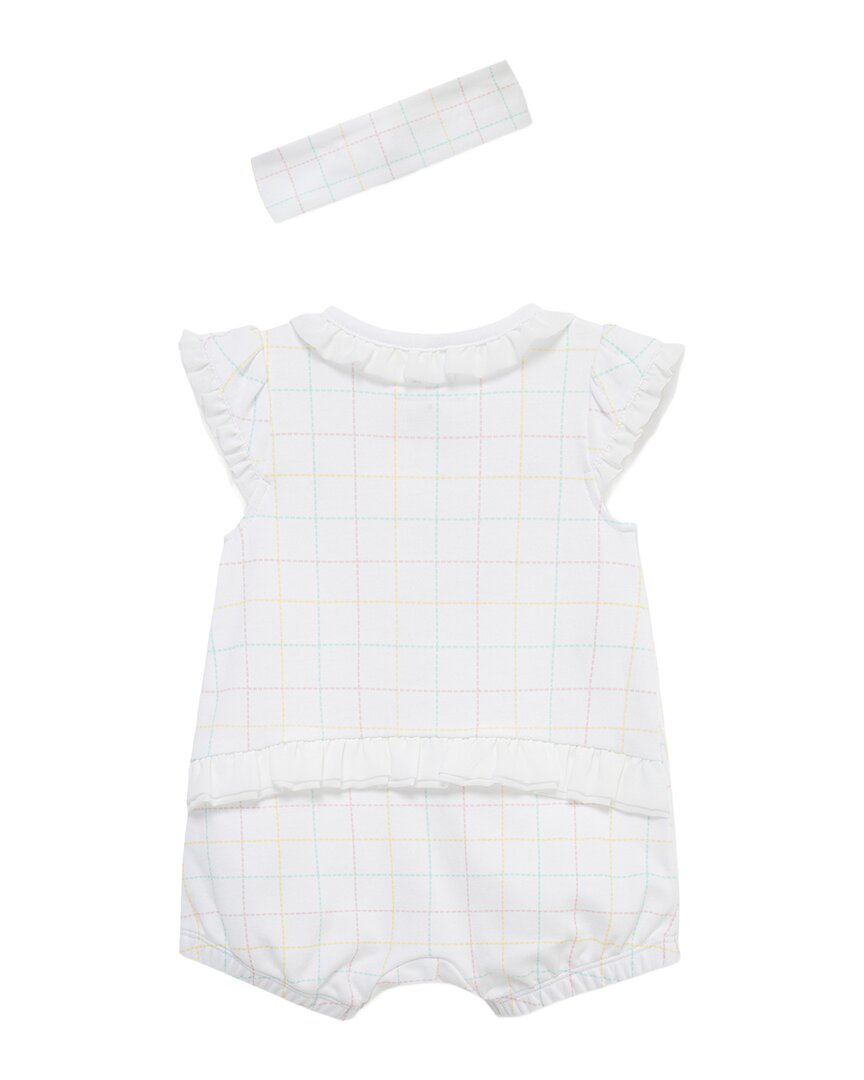 Little Me Strawberry Romper Headband