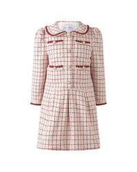 Rachel Riley Rachel Riley Check Tweed Dress