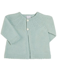 Pepa London Pepa London Openwork Detail Baby Cardigan