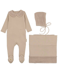 Mon Tresor Graceful Collar Layette Set