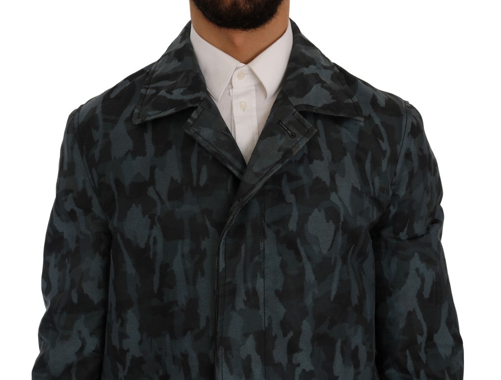 Dolce & Gabbana Men's Camouflage Print Coat