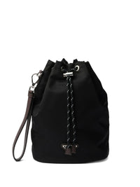 Prada Men Pouch Prada Speedrock In Re-Nylon E Pelle