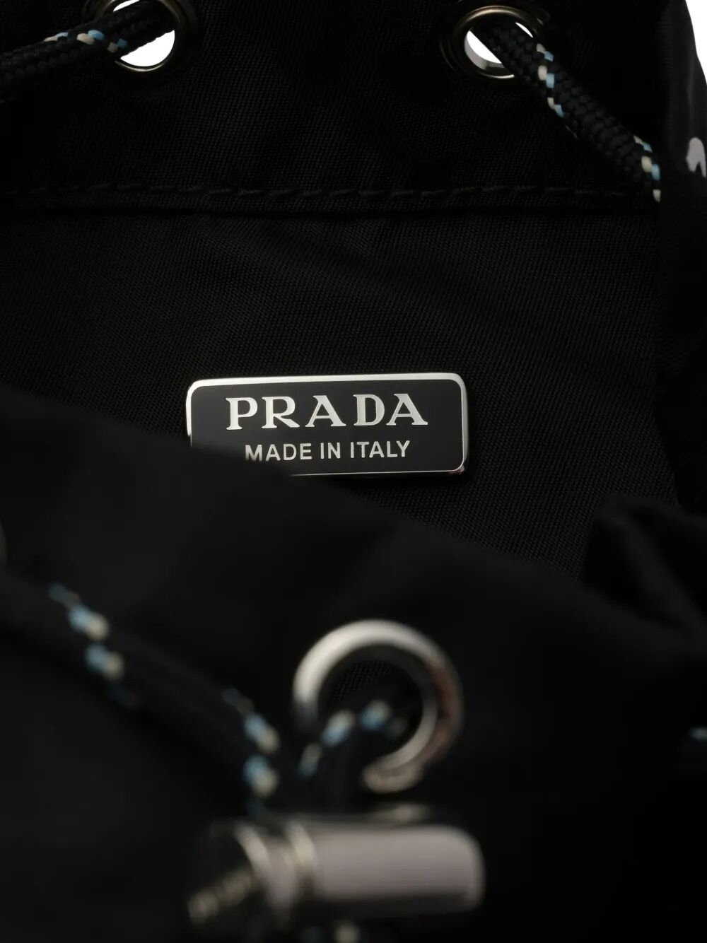 Prada Men Pouch Prada Speedrock In Re-Nylon E Pelle