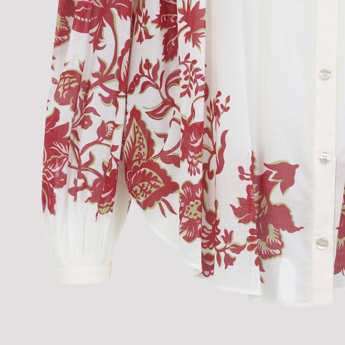 Etro Pleates Band Collar Shirt Women