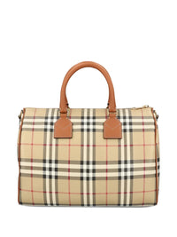BURBERRY Burberry Women Check Bowling Bag
