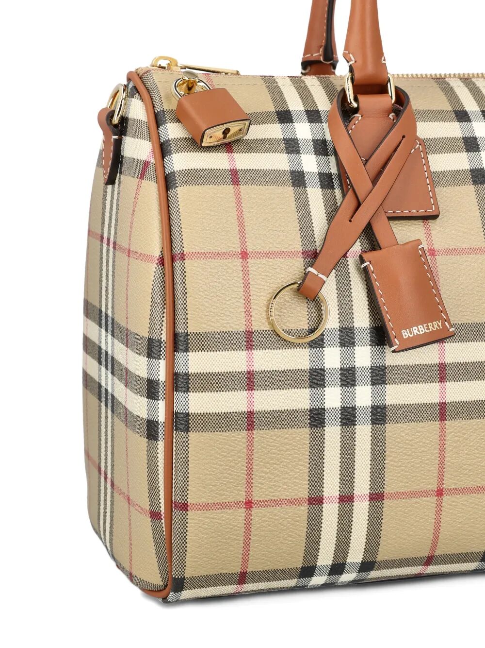 BURBERRY Burberry Women Check Bowling Bag