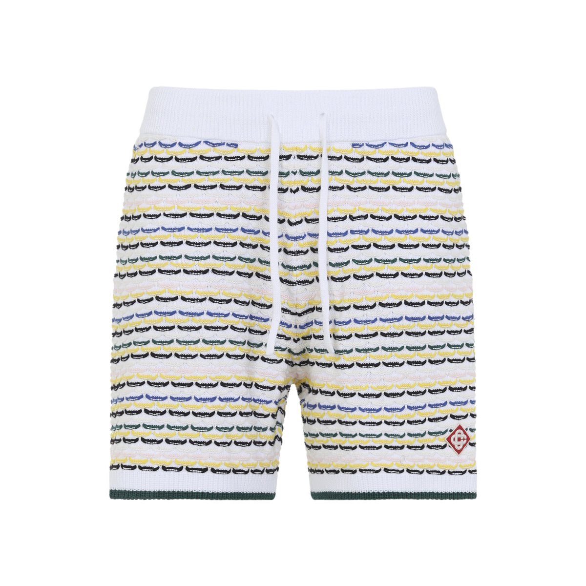 Casablanca Tuck Stitch Bermuda Men