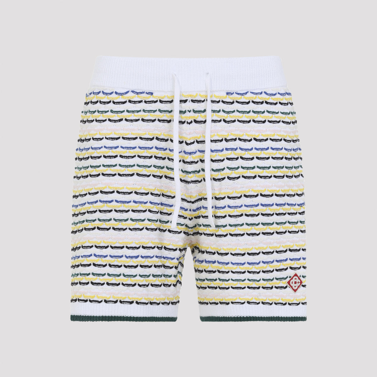 Casablanca Tuck Stitch Bermuda Men