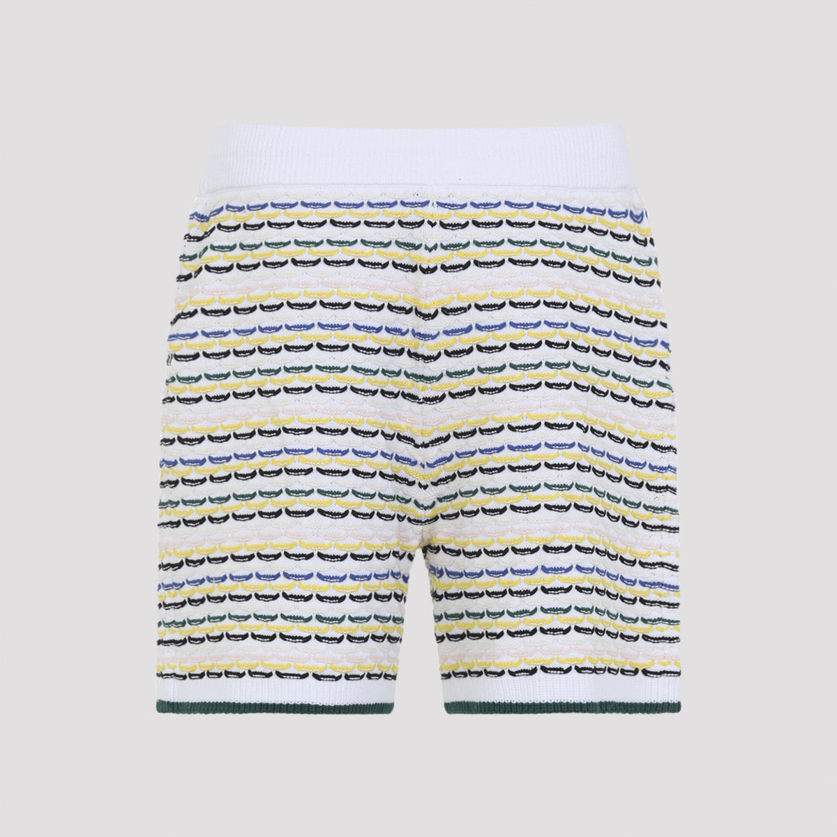 Casablanca Tuck Stitch Bermuda Men
