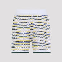 Casablanca Tuck Stitch Bermuda Men