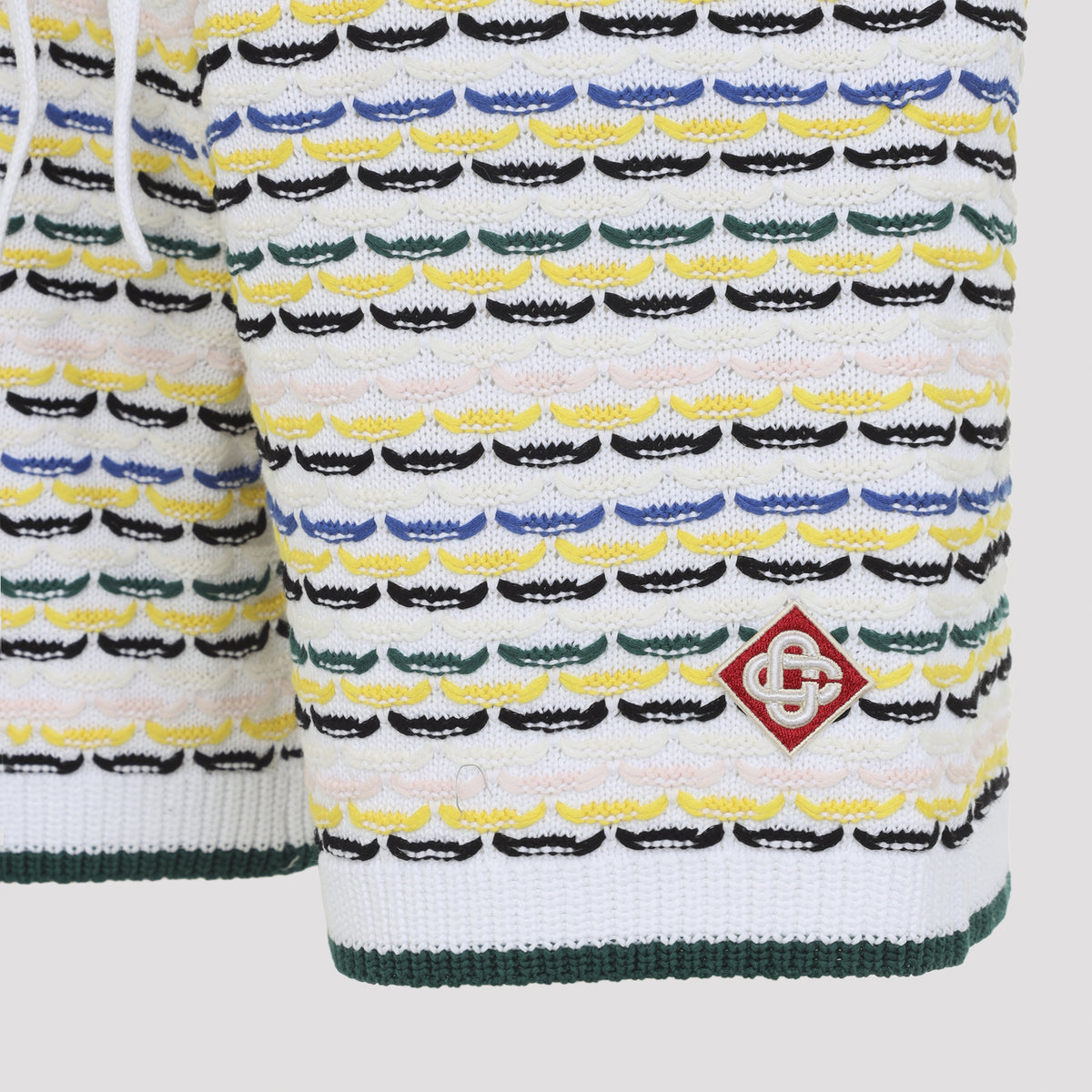 Casablanca Tuck Stitch Bermuda Men