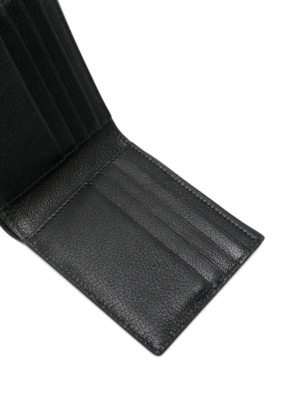 TOM FORD Supple Grained Leather Elongated T Line Classic Bi-Fold Wallet Women
