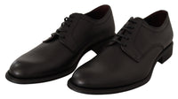 Dolce & Gabbana Dolce & Gabbana Black Leather Lace Up Mens Formal Derby Men's Shoes