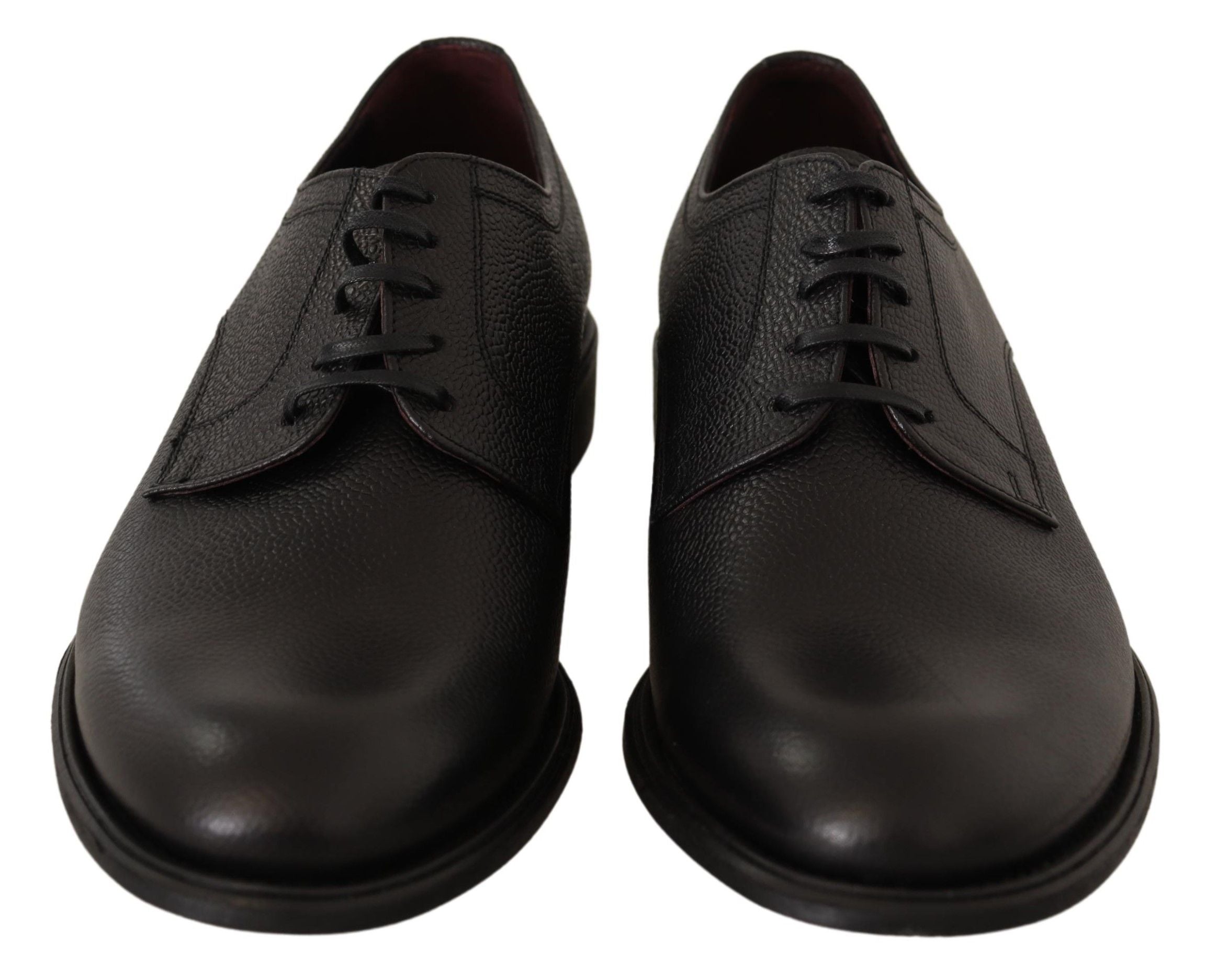Dolce & Gabbana Dolce & Gabbana Black Leather Lace Up Mens Formal Derby Men's Shoes