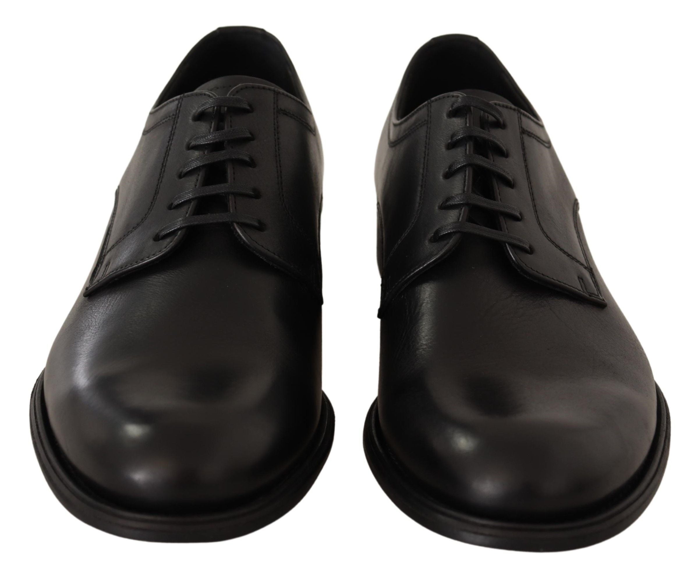 Dolce & Gabbana Dolce & Gabbana Black Leather Lace Up Mens Formal Derby Men's Shoes