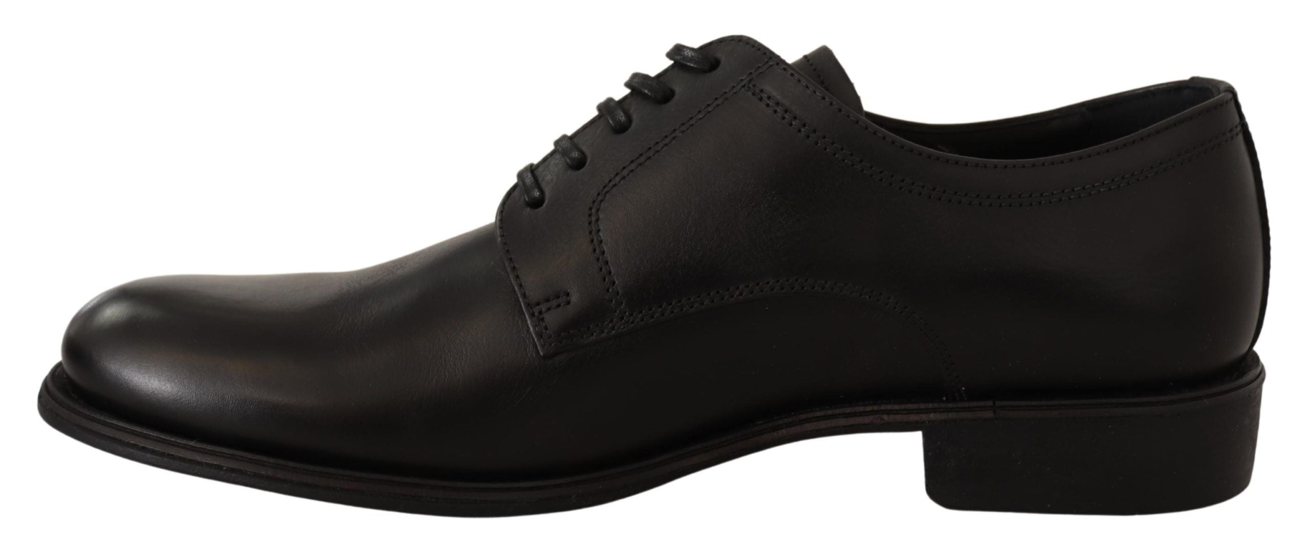 Dolce & Gabbana Dolce & Gabbana Black Leather Lace Up Mens Formal Derby Men's Shoes