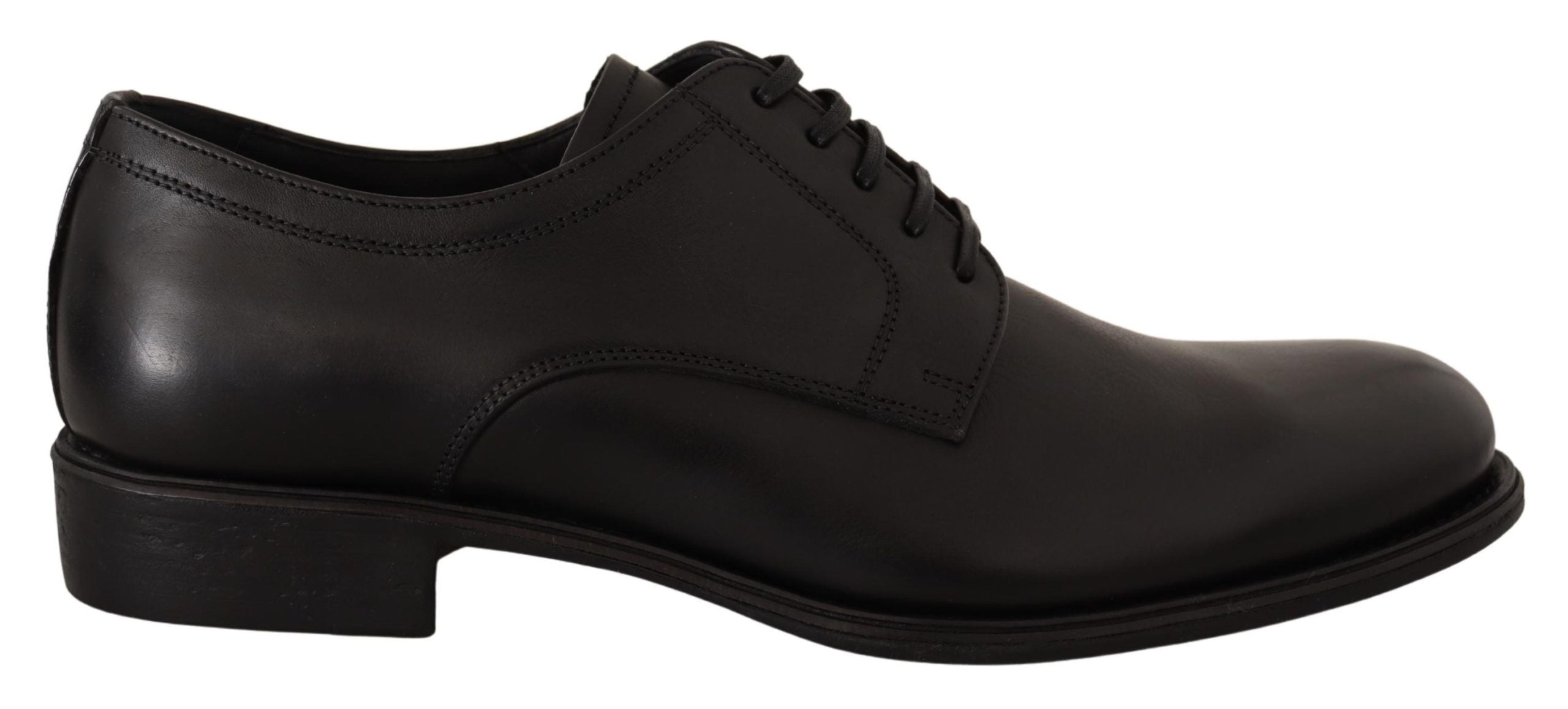 Dolce & Gabbana Dolce & Gabbana Black Leather Lace Up Mens Formal Derby Men's Shoes