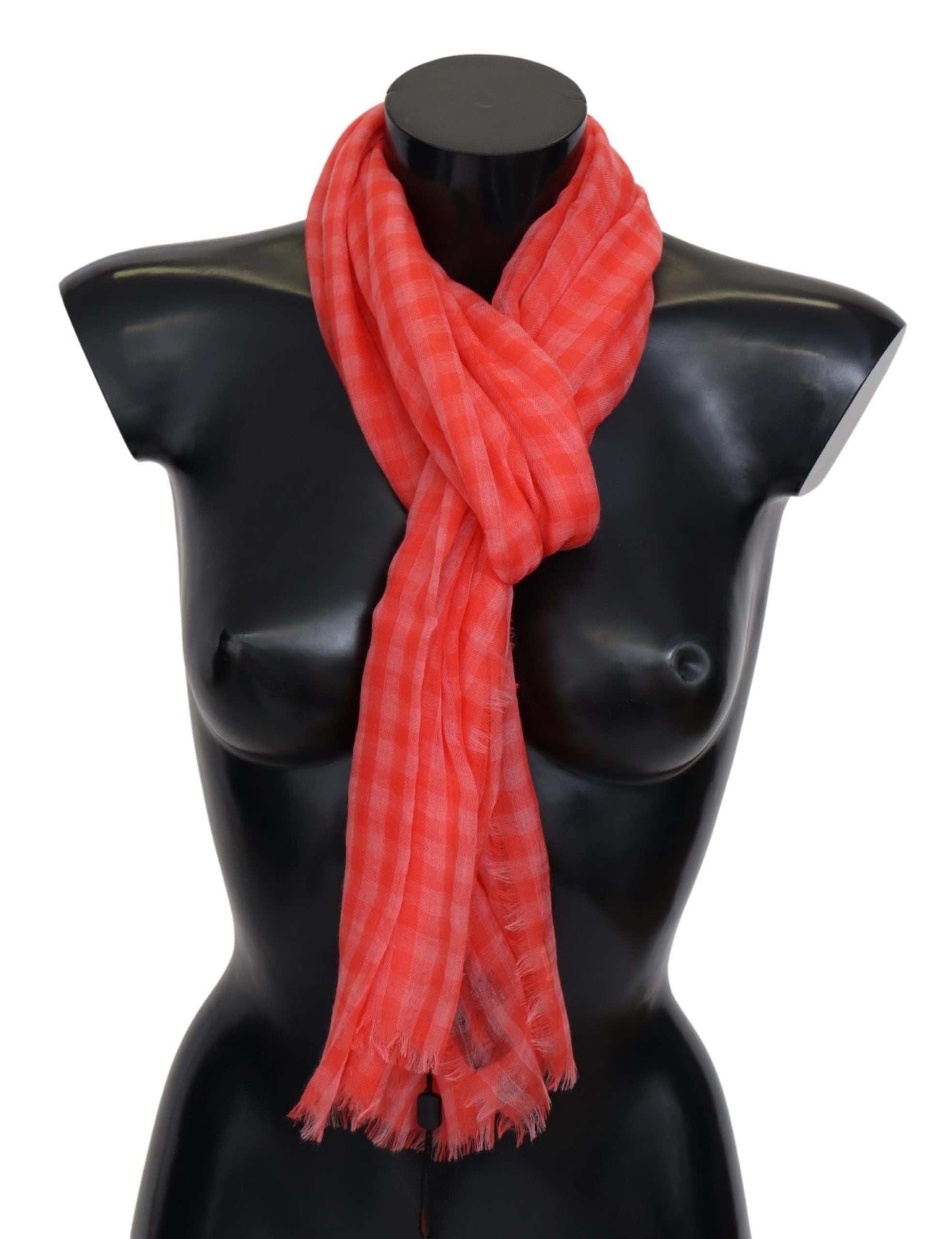 Missoni Luxurious Cashmere Checkered Men's Scarf